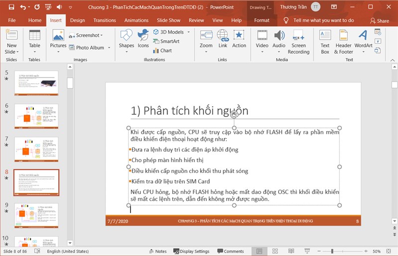 Mở file trình chiếu PowerPoint của bạn