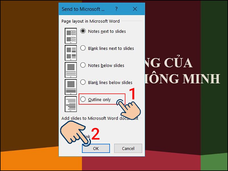 Cách Chuyển Nội Dung File Powerpoint Sang Word Tự Động, Nhanh Chóng