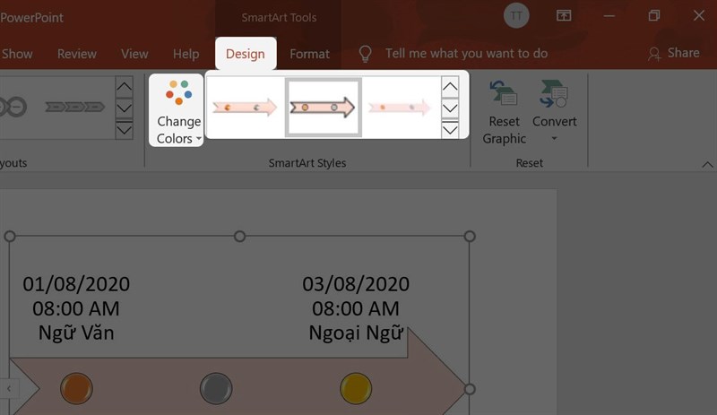 Thay đỏi m&agrave;u.