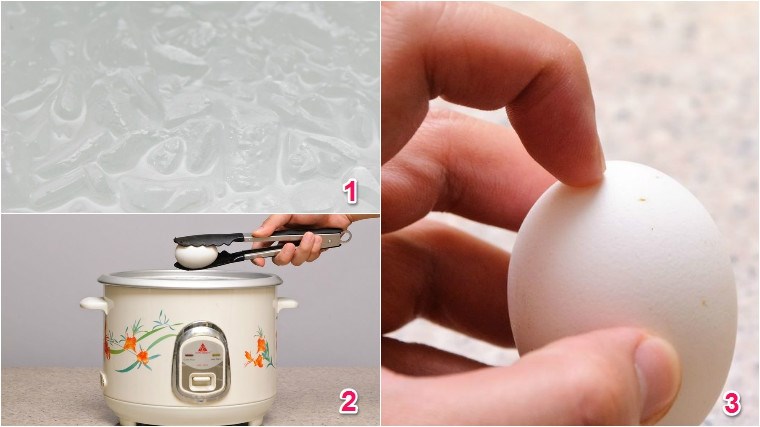 Cách luộc trứng bằng nồi cơm điện nhanh, đơn giản mà ngon