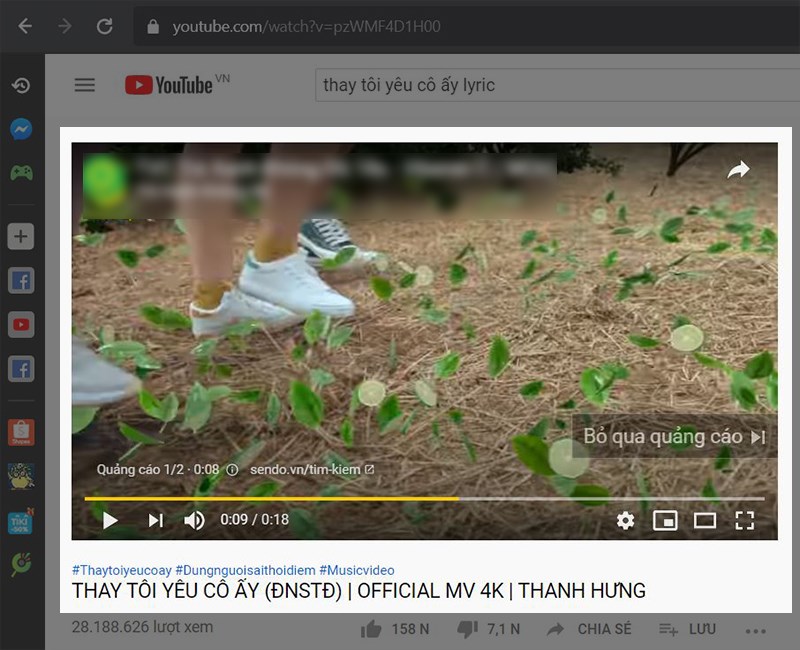 Quảng cáo trên Youtube