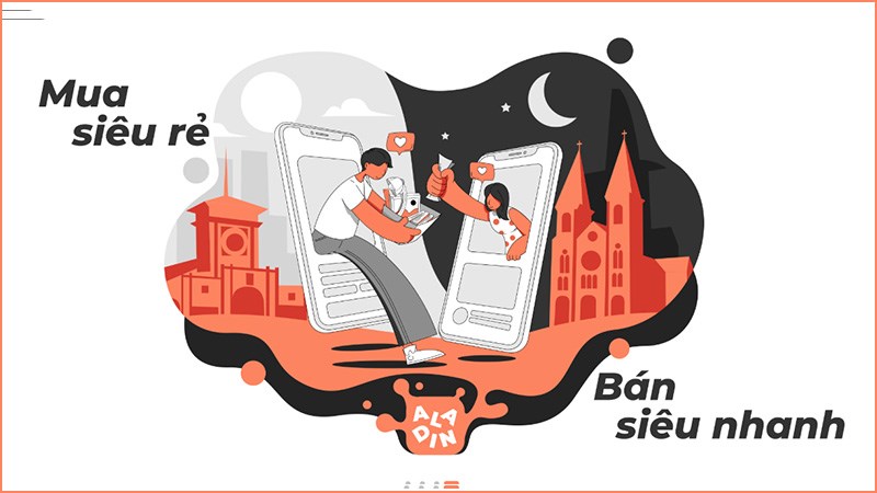 Hướng dẫn mua hàng online trên Aladin.