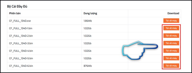 Bước 4: Thực hiện tương tự với các file còn lại