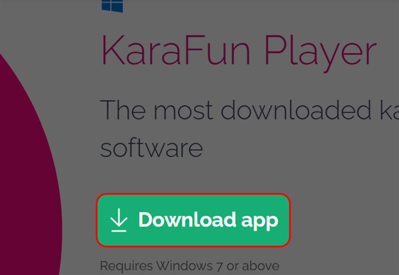 Nhấn Download tại màn hình chính.