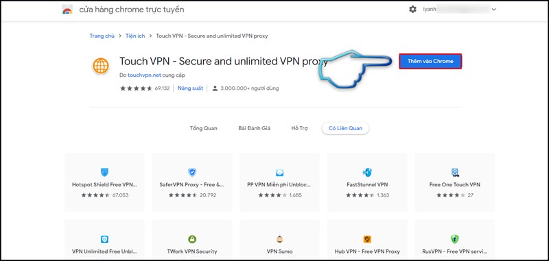 Bước 2: Nhấn Thêm vào Chrome.