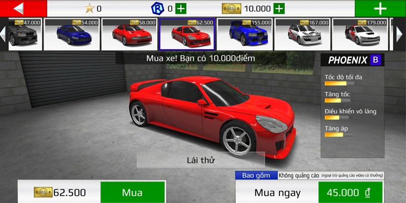 Người chơi c&oacute; thể  thỏa th&iacute;ch trang tr&iacute; chiếc xe của m&igrave;nh