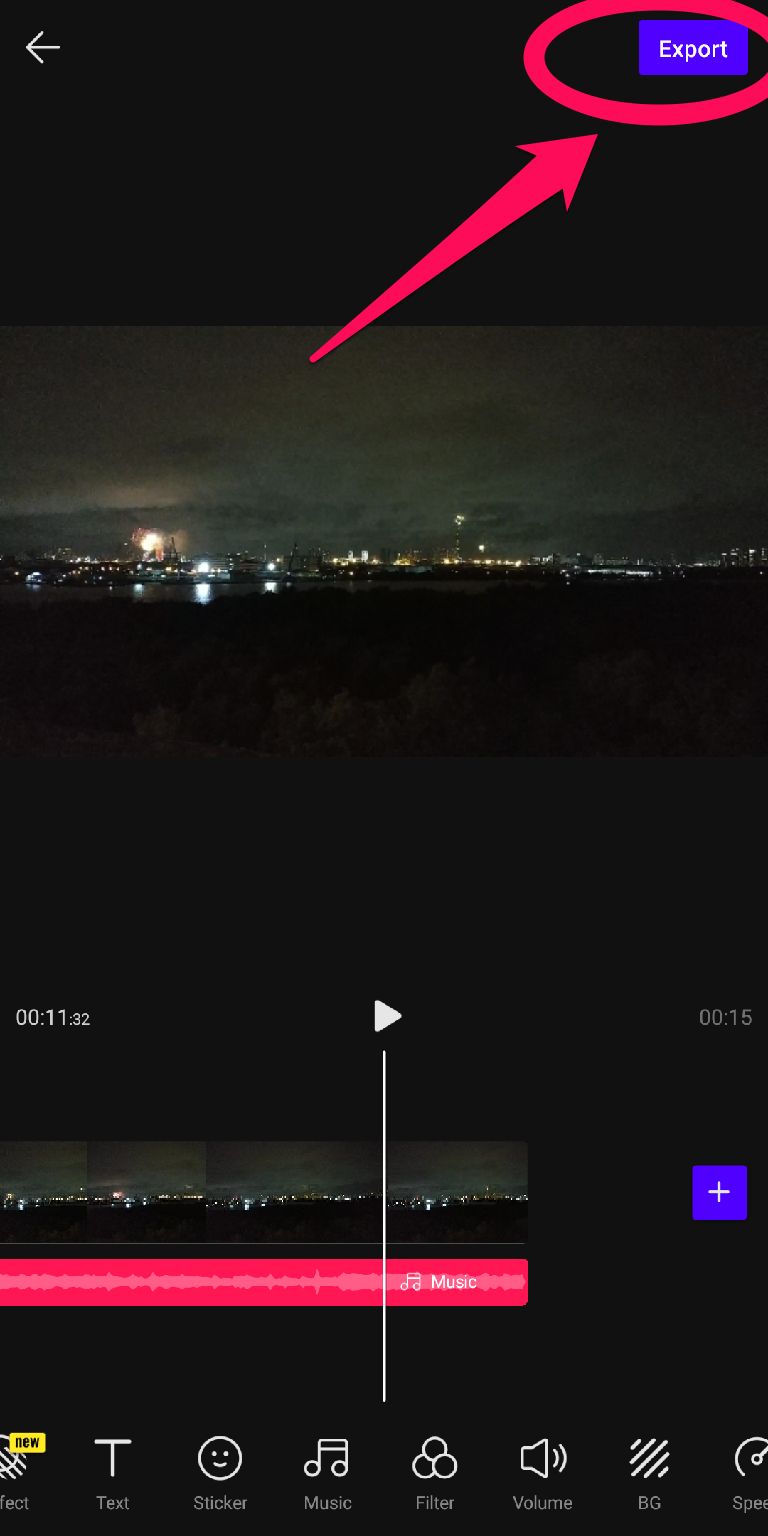 Lưu ảnh, video đ&atilde; được ch&egrave;n nhạc từ VITA