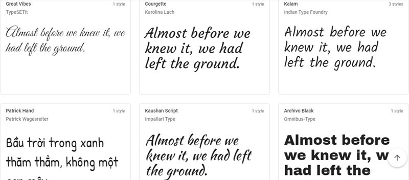 Tổng hợp app font chữ đẹp tiếng Việt Đa phong cách và miễn phí