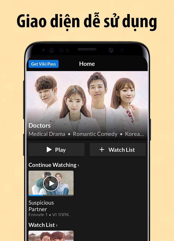 Giao diện th&acirc;n thiện v&agrave; dễ sử dụng