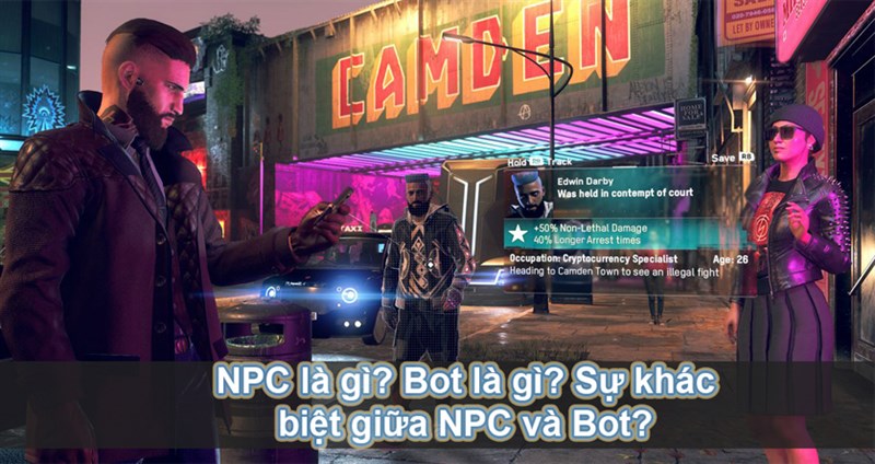 Vai trò của NPC trong các loại trò chơi