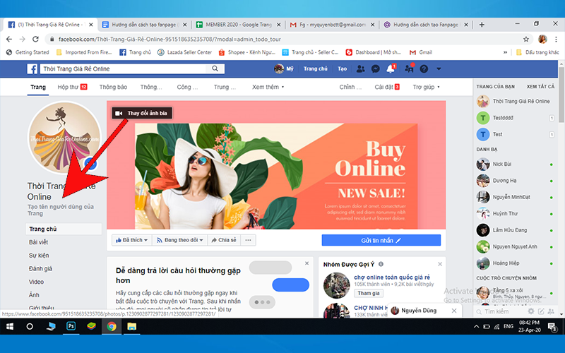 Hướng dẫn tạo trang FaceBook chuyên nghiệp