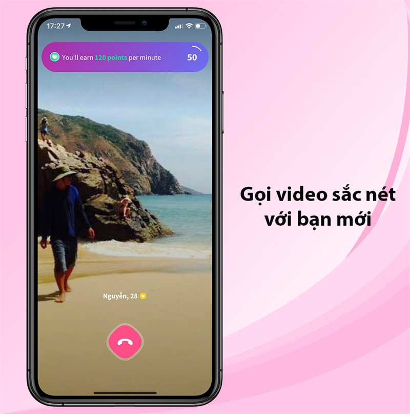 Gọi video sắc nét cùng bạn mới