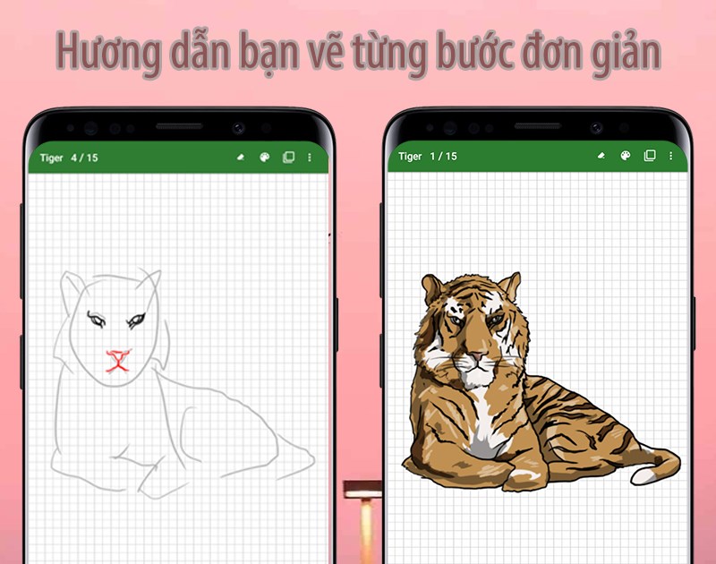 How to Draw, hướng dẫn, từng bước, app dạy vẽ: Nếu bạn mới bắt đầu học vẽ, không có gì tốt hơn là có một ứng dụng hướng dẫn chi tiết từng bước dạy bạn cách vẽ các chủ đề khác nhau. Hãy trang bị cho bản thân những kỹ năng vẽ cơ bản và tăng cường sự sáng tạo của mình ngay hôm nay.