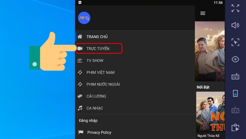 Xem kênh truyền hình trực tuyến