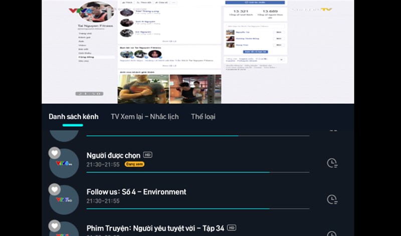 Xem c&aacute;c k&ecirc;nh truyền h&igrave;nh đặt sắc.