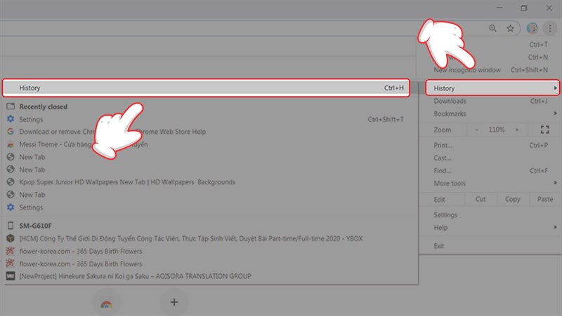 Cách xem, xóa lịch sử duyệt web trên Google Chrome trên máy tính - 2
