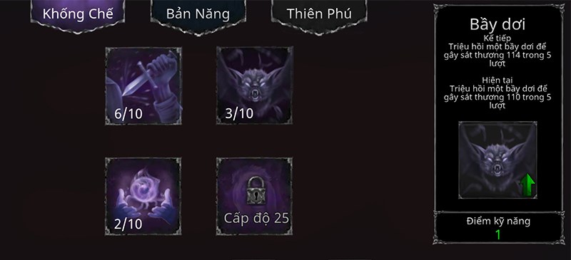 Nhóm kỹ năng khống chế