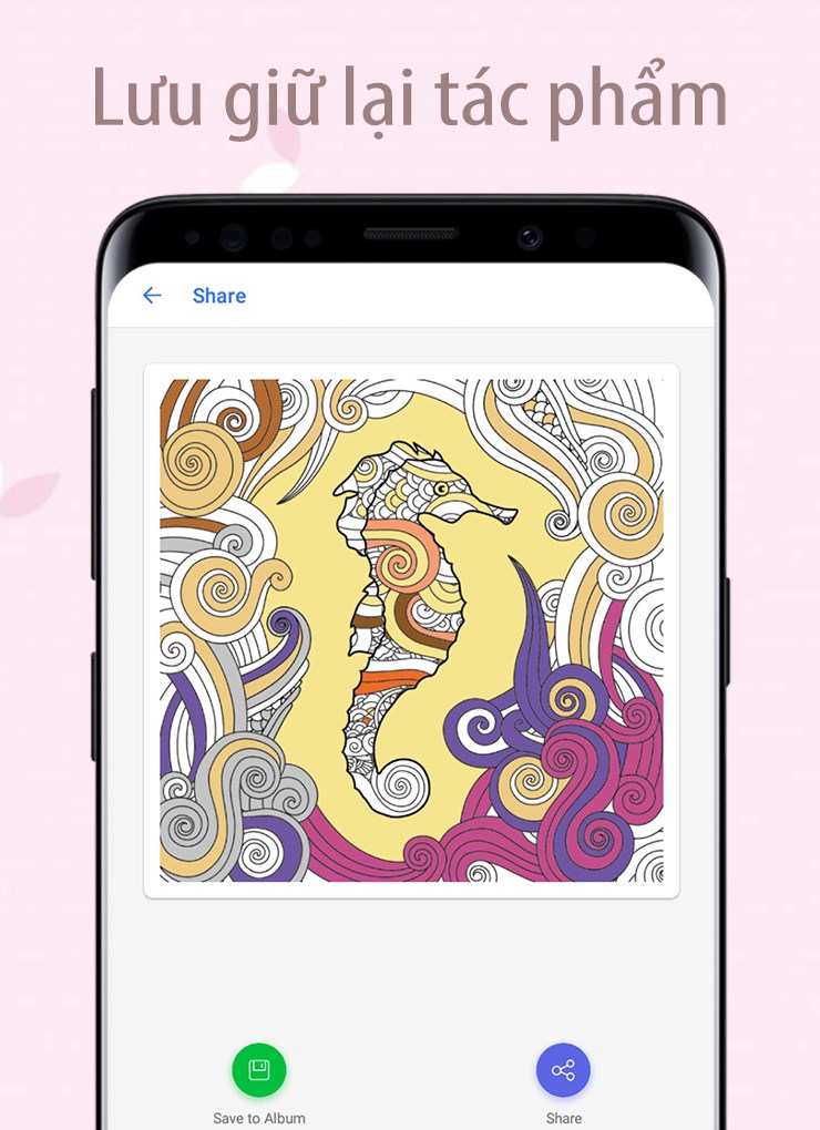 Lưu lại t&aacute;c phẩm của bạn về m&aacute;y