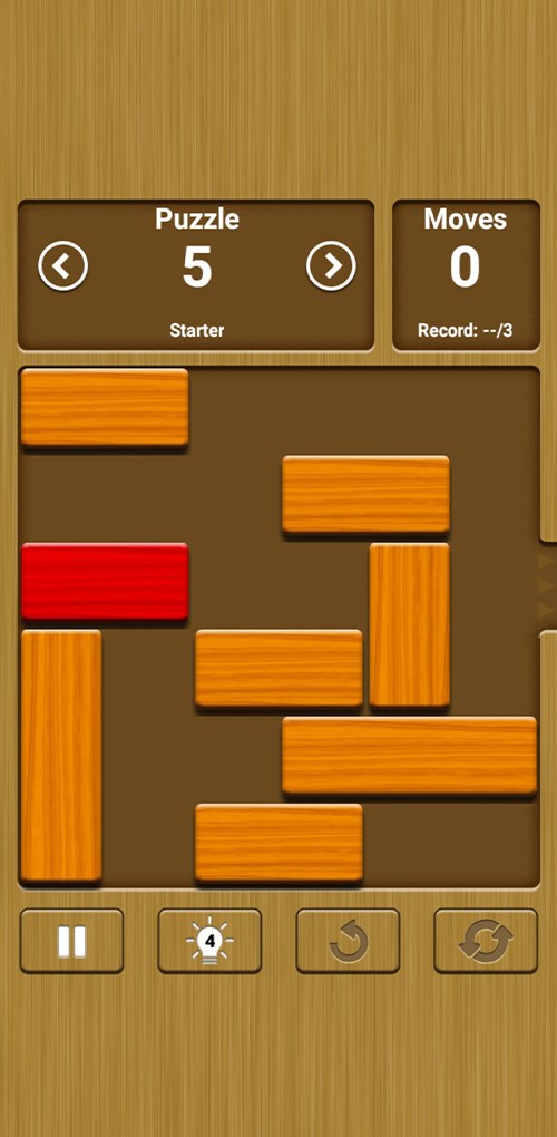 M&agrave;n chơi thử th&aacute;ch trong Unblock Me Free