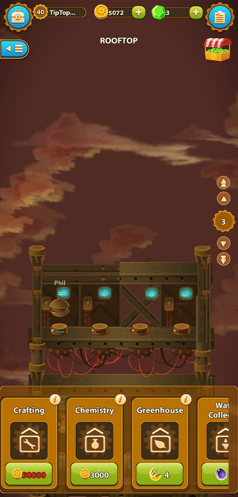 Bạn c&oacute; thể n&acirc;ng cấp v&agrave; mở th&ecirc;m c&aacute;c khoan mới b&ecirc;n trong phi thuyền