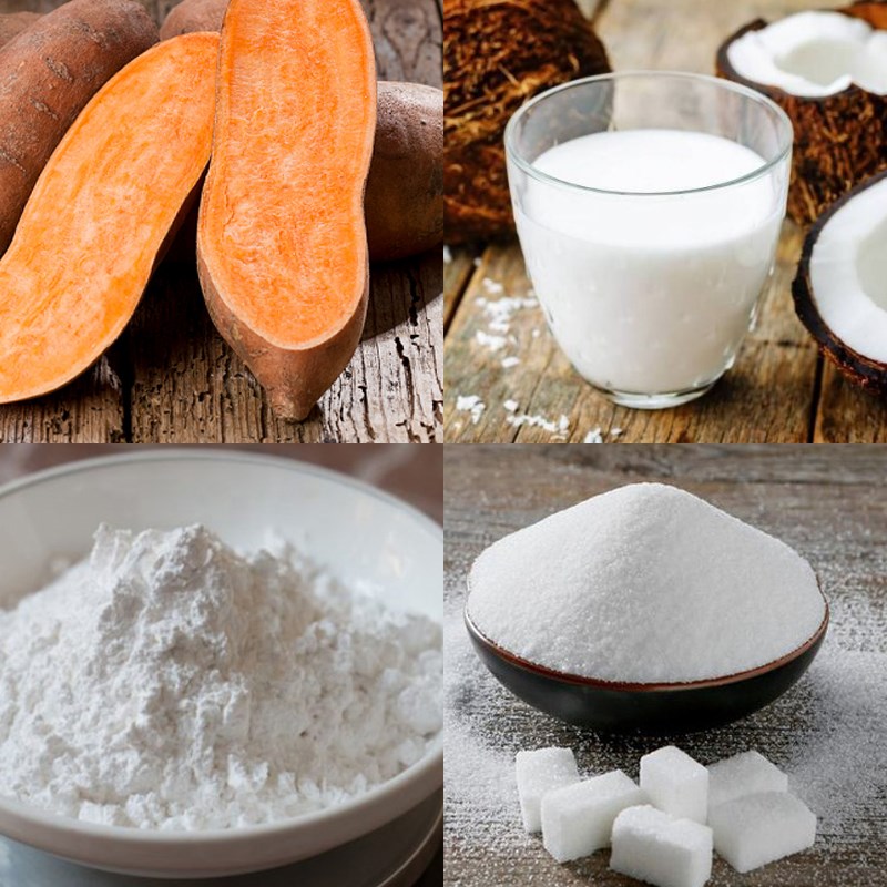Các nguyên liệu món ăn biện pháp làm cho khoai nghiêm lang lựa chọn giòn