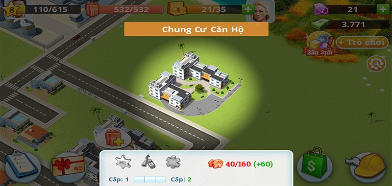 Một toà nhà chung cư trong Little Big City 2