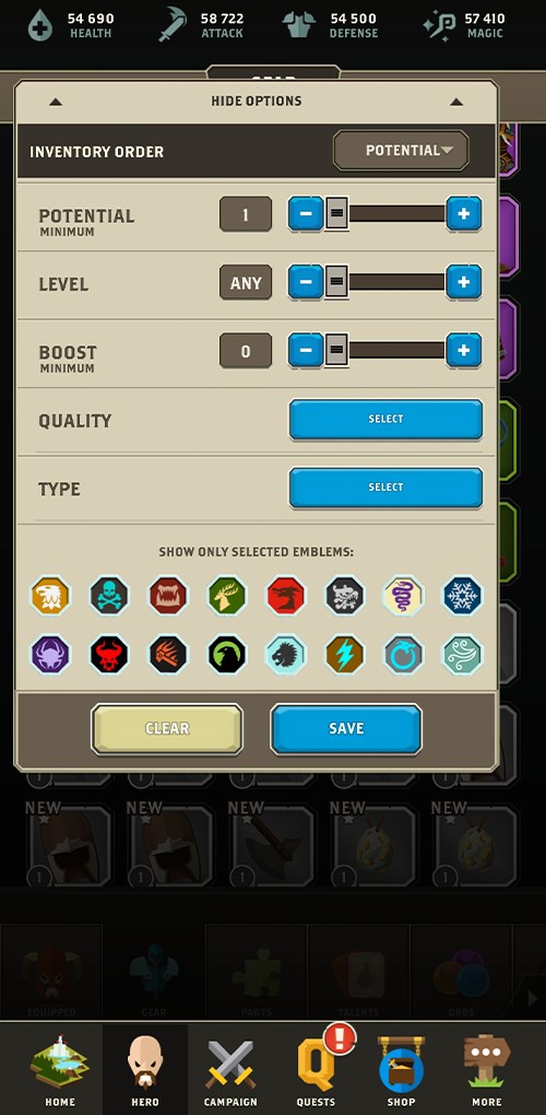 Với 16 nh&oacute;m sức mạnh kh&aacute;c nhau 