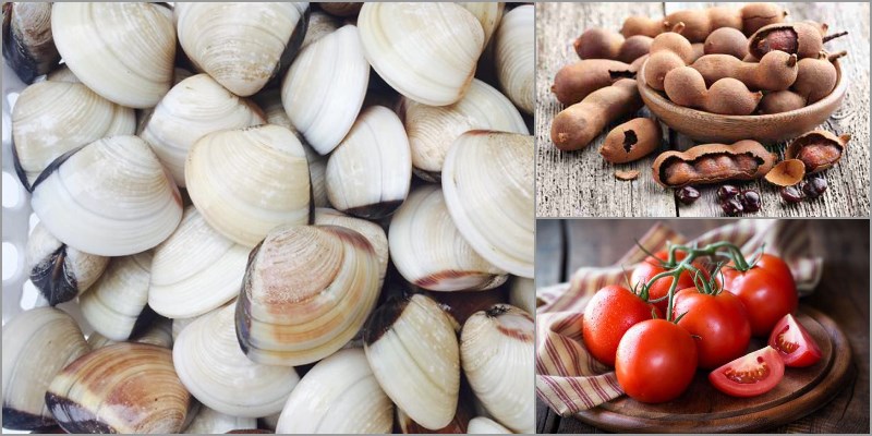 Các nguyên liệu món nạp năng lượng 3 bí quyết làm ngao (nghêu) xào