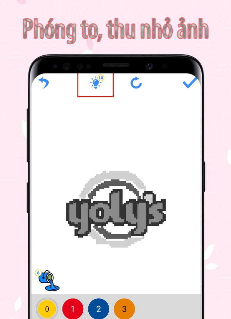 Điều chỉnh chế độ ph&oacute;ng to, thu nhỏ