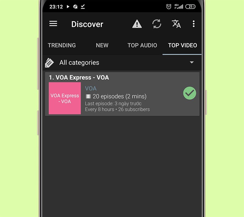 Xem video.