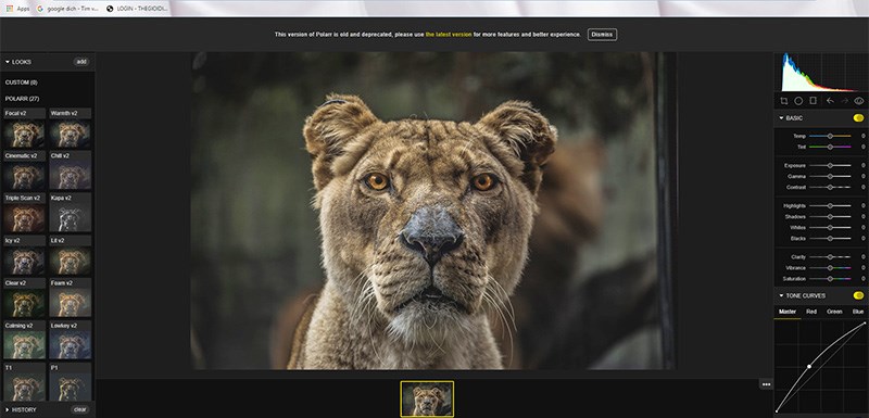 5 trang web chỉnh sửa ảnh trực tuyến chuyên nghiệp miễn phí - polarr