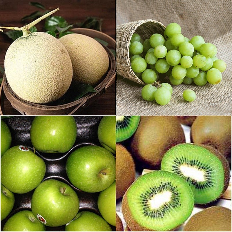 Nguyên liệu món ăn 3 salad hoa quả - trái cây từ kiwi