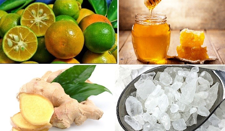Nguyên liệu món ăn 3 thức uống từ sả tắc mật ong