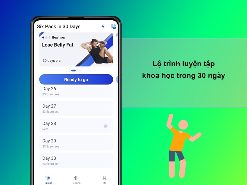 Lộ tr&igrave;nh luyện tập khoa học trong 30 ng&agrave;y