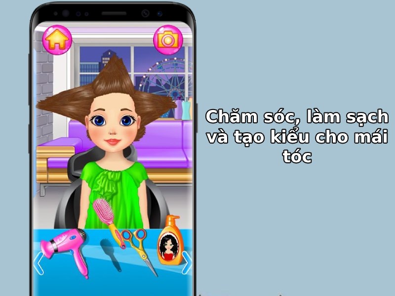 Chăm s&oacute;c, l&agrave;m sạch v&agrave; tạo kiểu cho m&aacute;i t&oacute;c