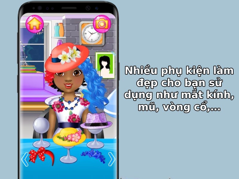 Nhiều phụ kiện l&agrave;m đẹp cho bạn sử dụng như mắt k&iacute;nh, mũ, v&ograve;ng cổ,&hellip;