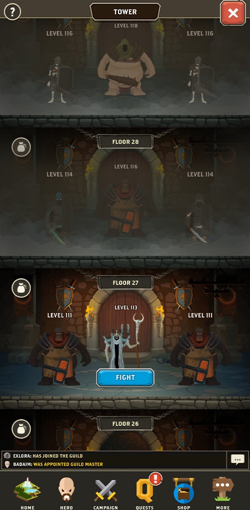 V&ocirc; số phần thưởng tại c&aacute;c tầng th&aacute;p chờ bạn chinh phục