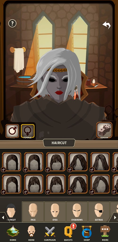 Salon phi&ecirc;n bản Questland