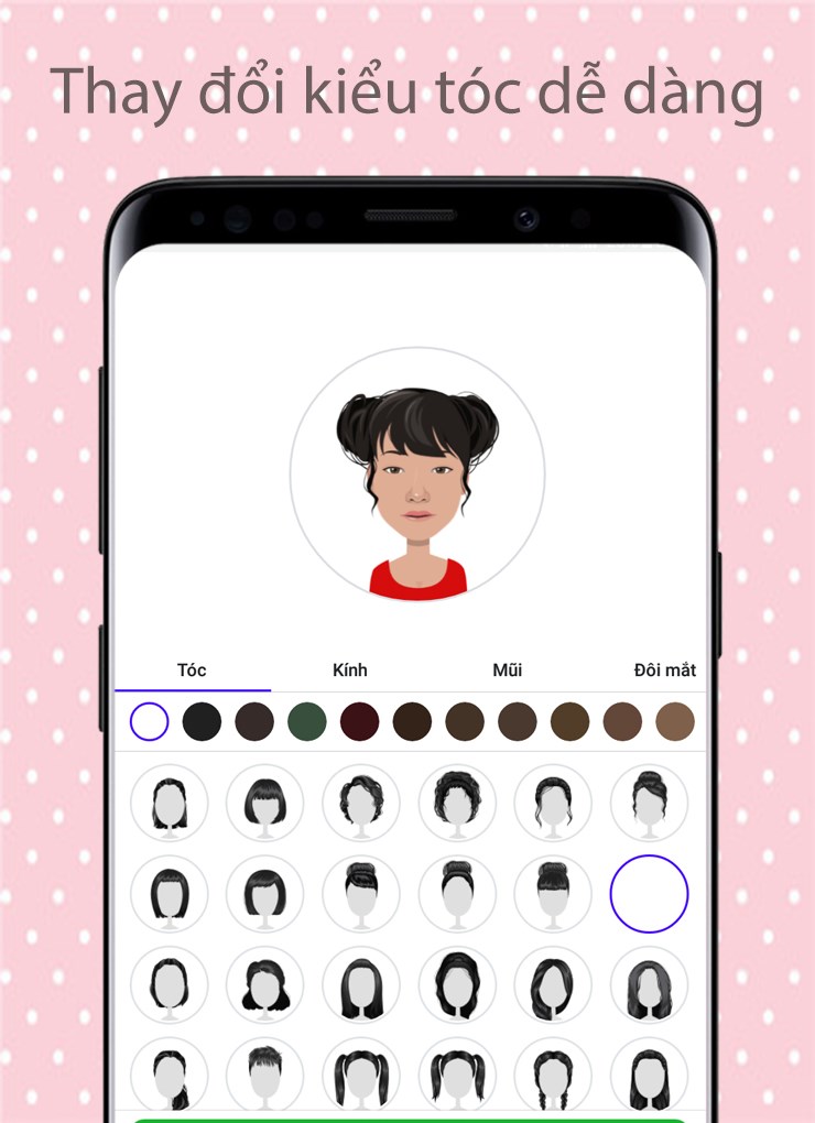 Thay đổi kiểu tóc đáng yêu cho bạn