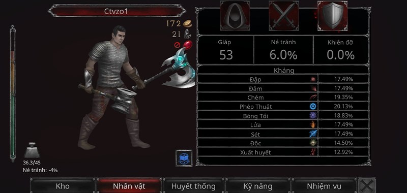 Thông tin phòng thủ