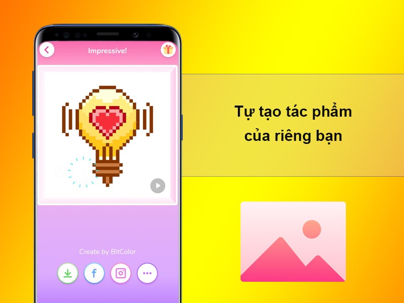 Tự tạo tác phẩm của riêng bạn