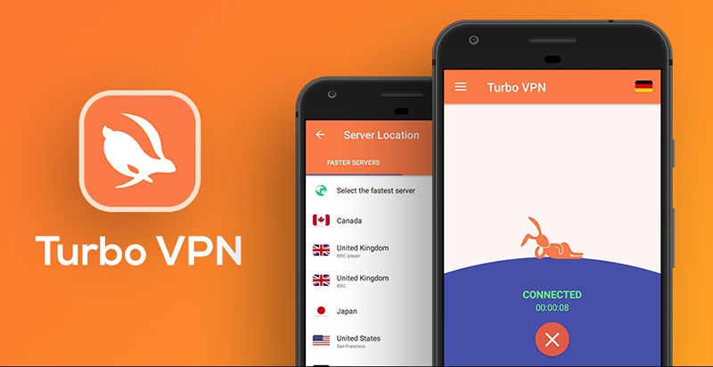 Turbo VPN - Máy chủ proxy miễn phí dịch vụ an toàn 