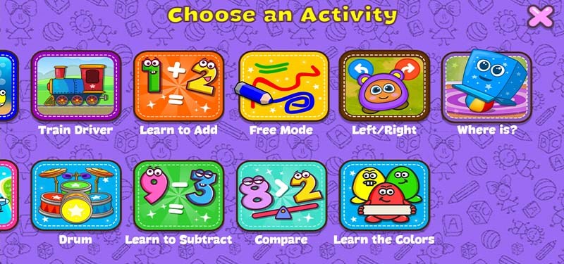 Trò chơi trong Coloring & Learn