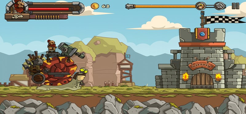 Nhiệm vụ của bạn là tiêu diệt những kẻ địch trên đường về đích