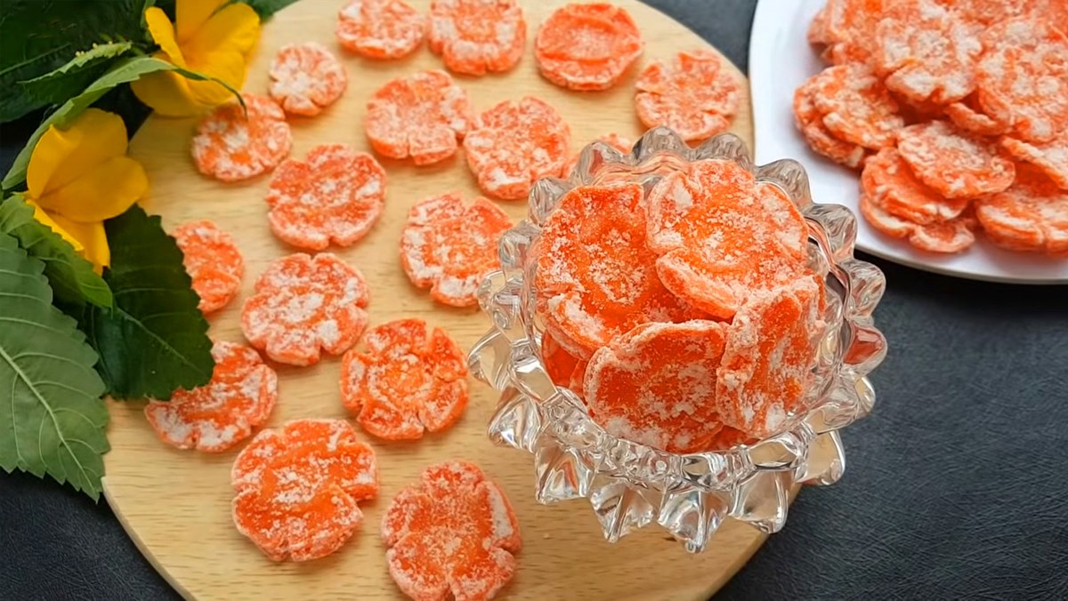 Cách làm mứt cà rốt dẻo vị chanh chua ngọt lạ miệng thơm ngon dễ làm