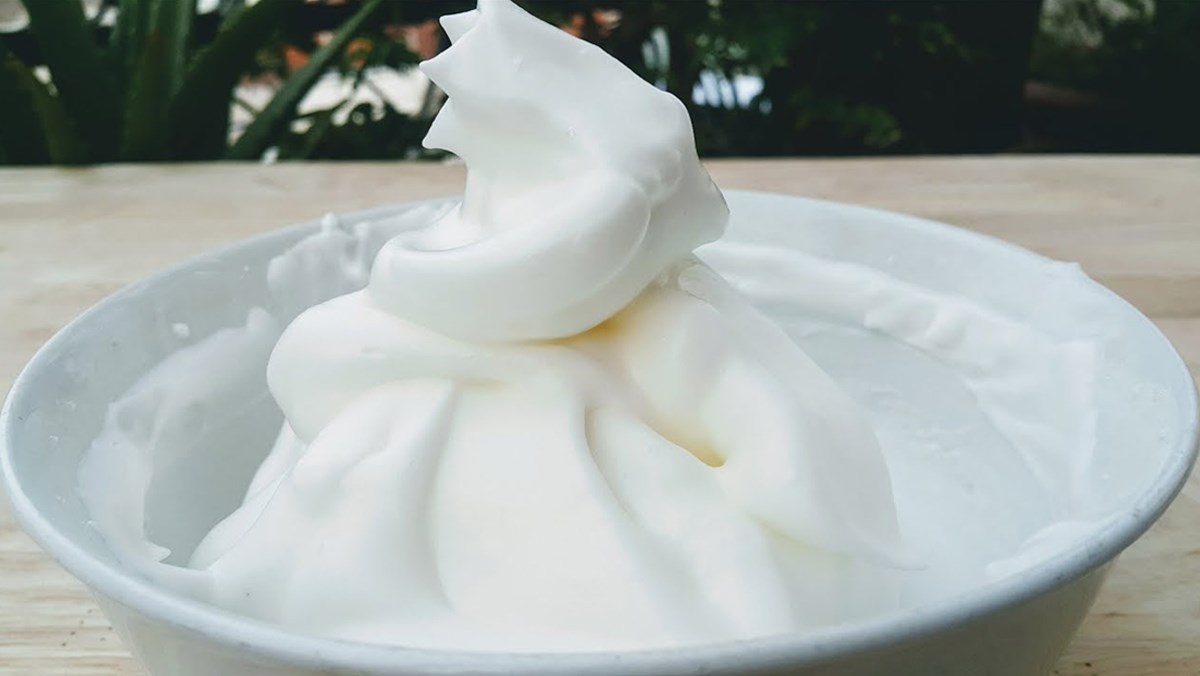 Kem tươi tại nhà