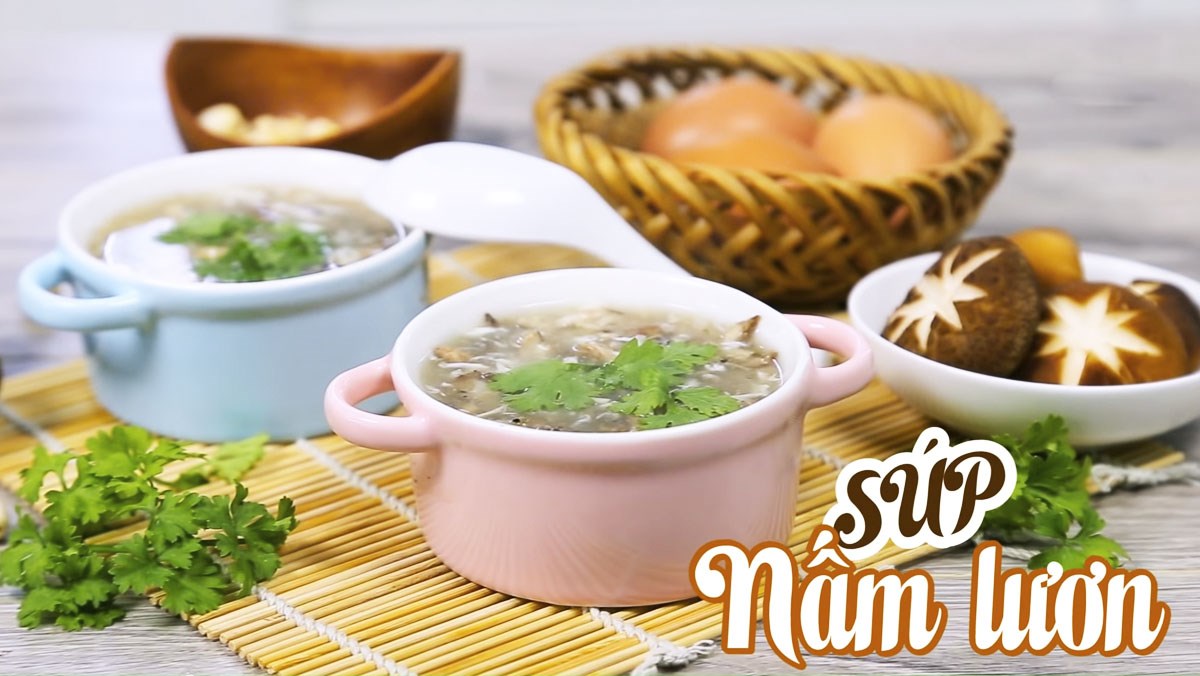 Súp nấm lươn