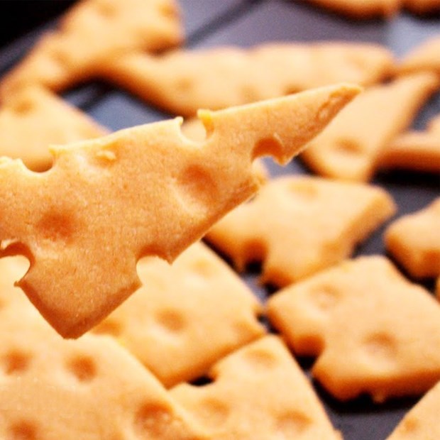 Cách làm bánh quy phô mai - Cookies phô mai thơm ngon, béo giòn