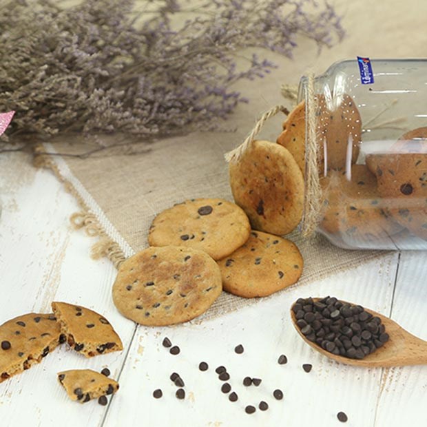Cách làm bánh quy chocolate chip bằng chảo chống dính