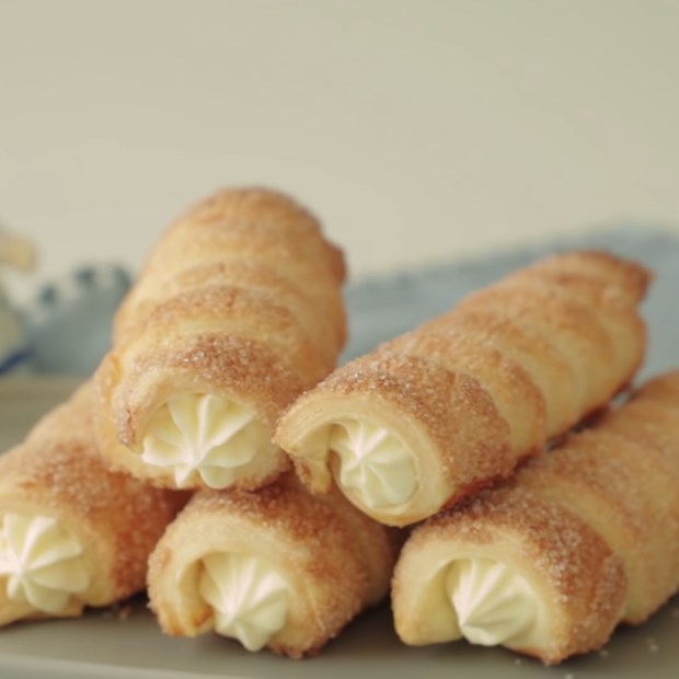 Cách làm bánh cornet - bánh ốc kem vani thơm béo ngọt ngào dễ làm